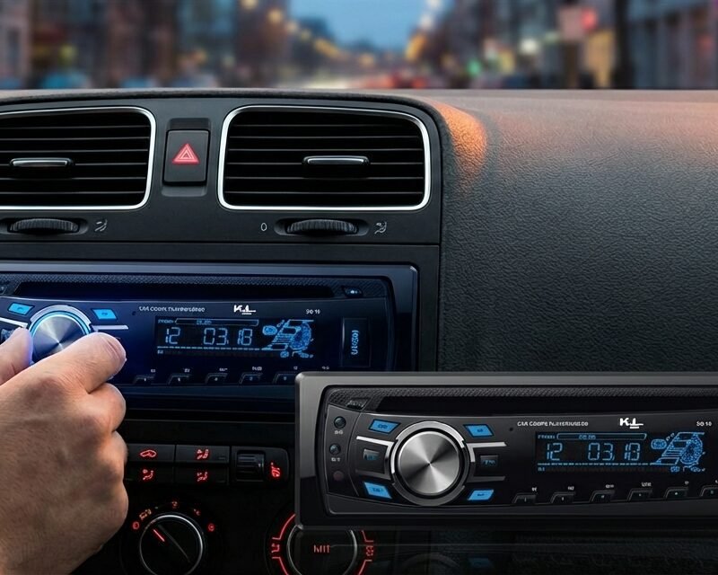 Radio SQ-50 – Bluetooth / USB / SD / DVD / Panel Desmontable