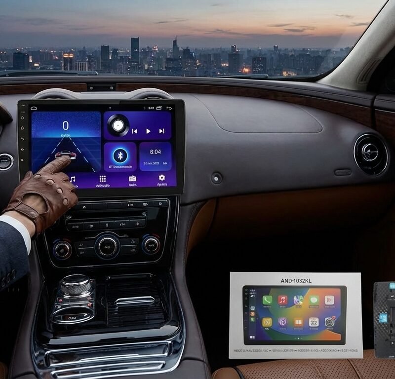 Radio AND-1032KL Android 10” – 2GB RAM + 32GB / CarPlay & Android Auto