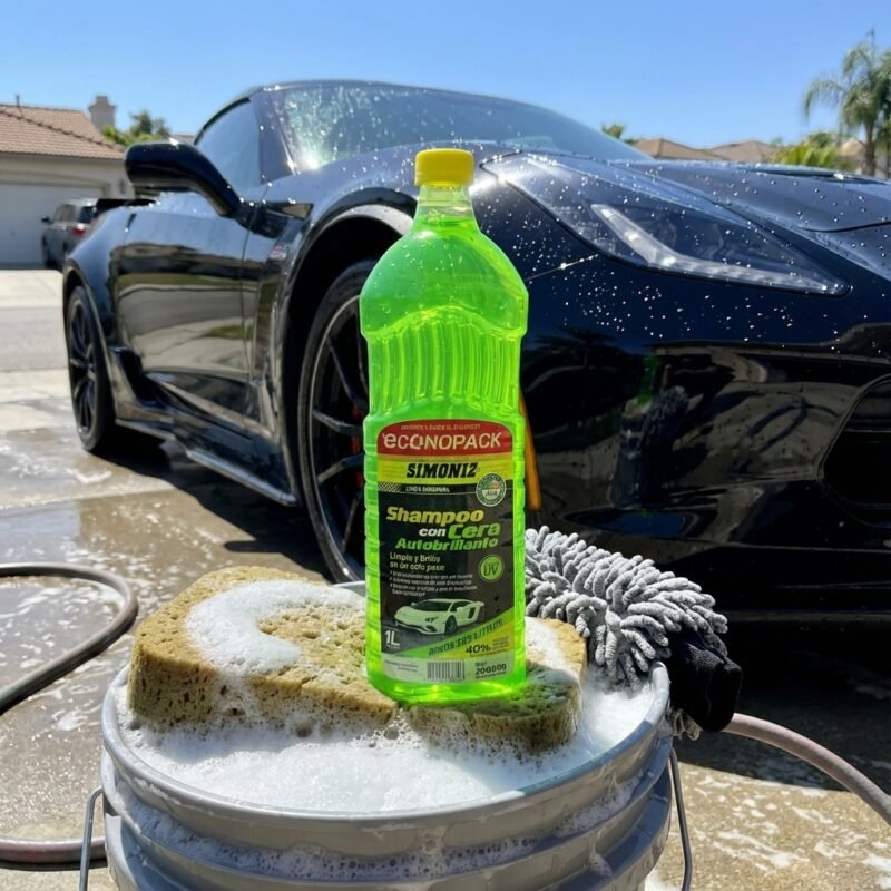 Shampoo con Cera Autobrillante Simoniz 1L
