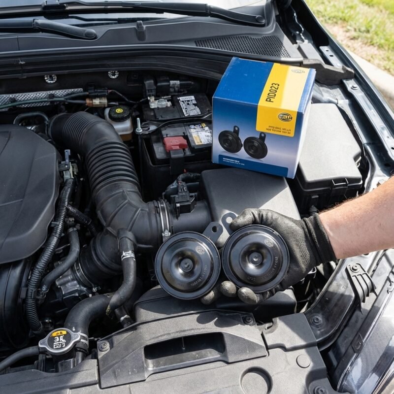 PID023 PITO DISC HELLA 335HZ/435HZ NEG 92MM 12V X2