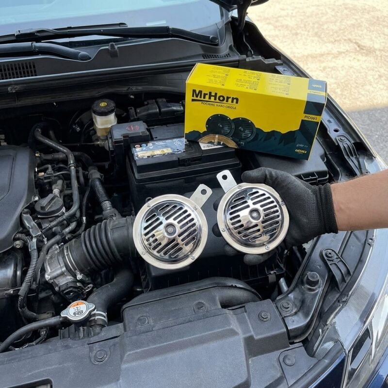 PID063 PITO DISC MRHORN 330HZ/430HZ CROM 130MM 12V X2