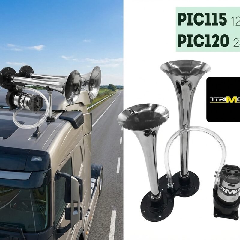 PIC115 PITO 2COR TRIMON CROM ELEC CON MINI COMPRESOR