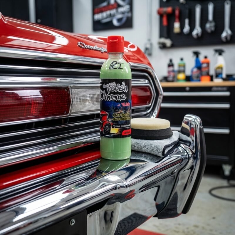 Polish Chrome Pulidor para Cromo y Metales 300 ml