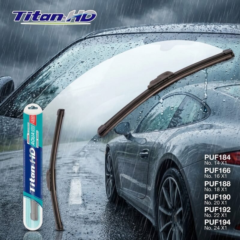 Plumillas Limpiaparabrisas Titan HD Aqua Flex