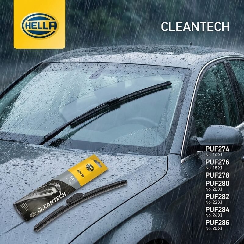 Plumillas Limpiaparabrisas Hella Cleantech