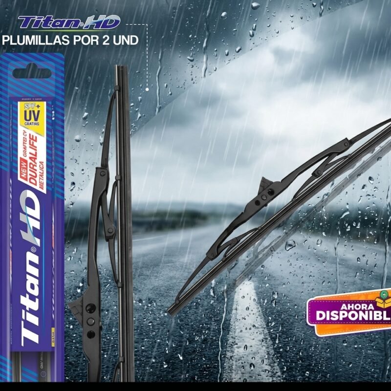 Plumillas Limpiaparabrisas Titan HD Duralite