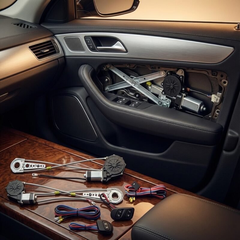 Kit Elevavidrios Max Security 2 Ventanas