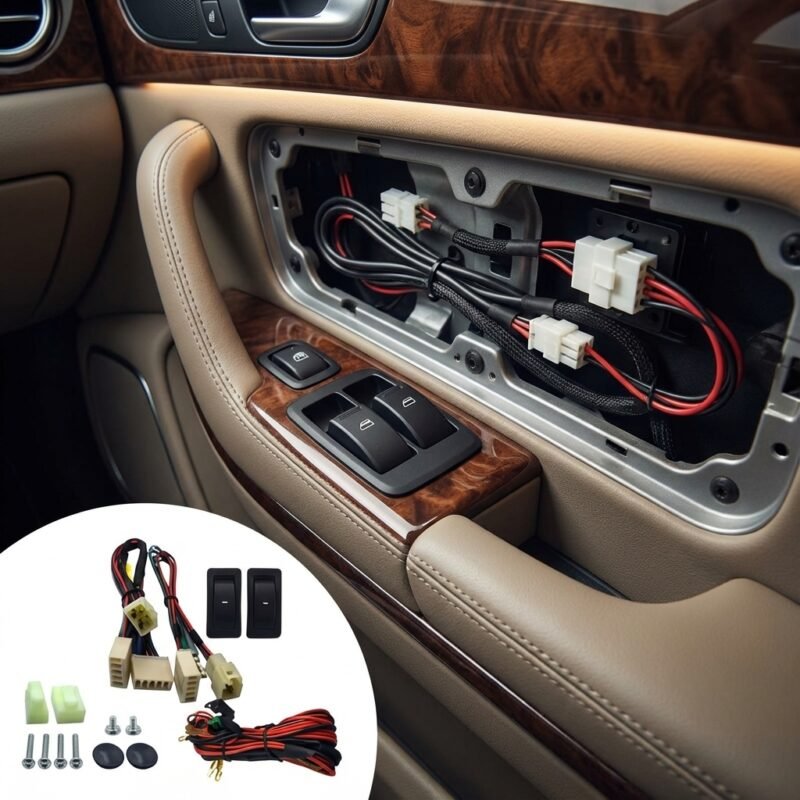 Switch Elevavidrios Max Security 2 Ventanas Tipo I