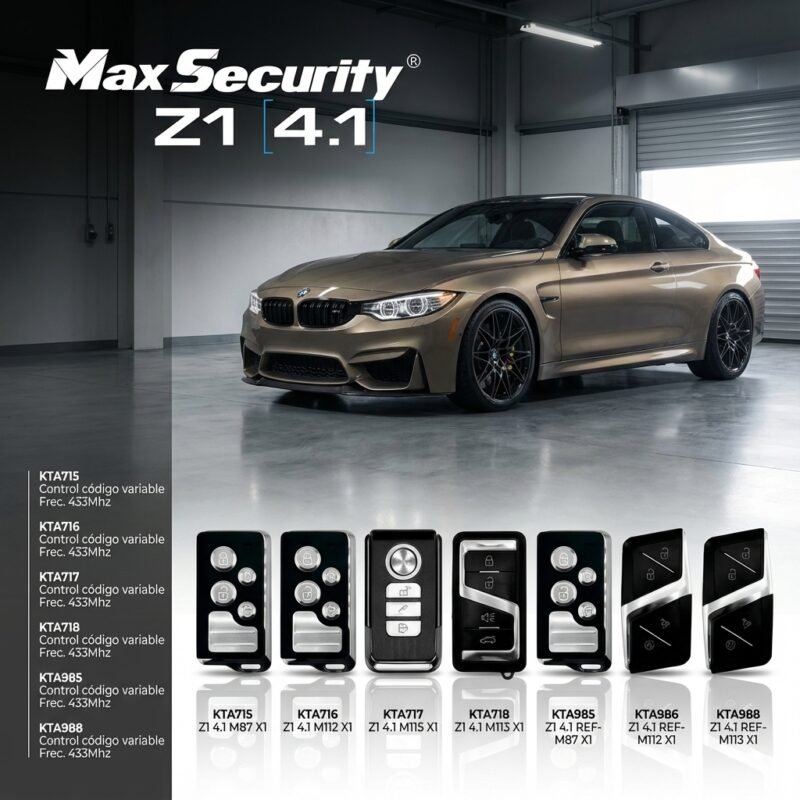 Controles Alarma Max Security Z1 4.1