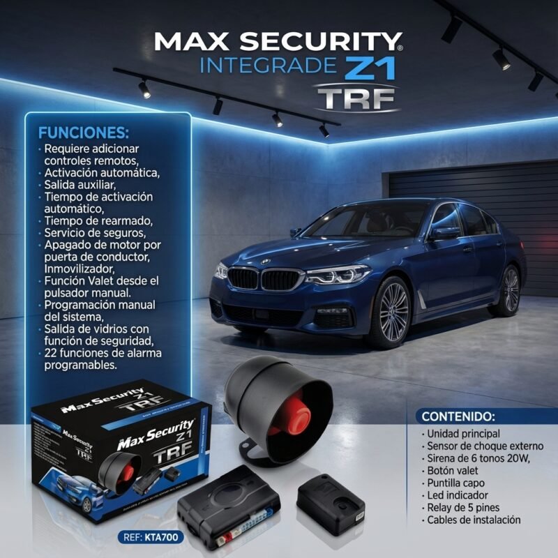 Alarma Max Security Integrade Z1 TRF